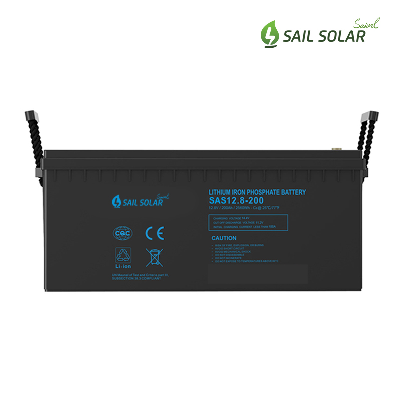 Batteria sostitutiva al piombo-acido Sail Solar Batteria al litio da 12,8 V 200 Ah