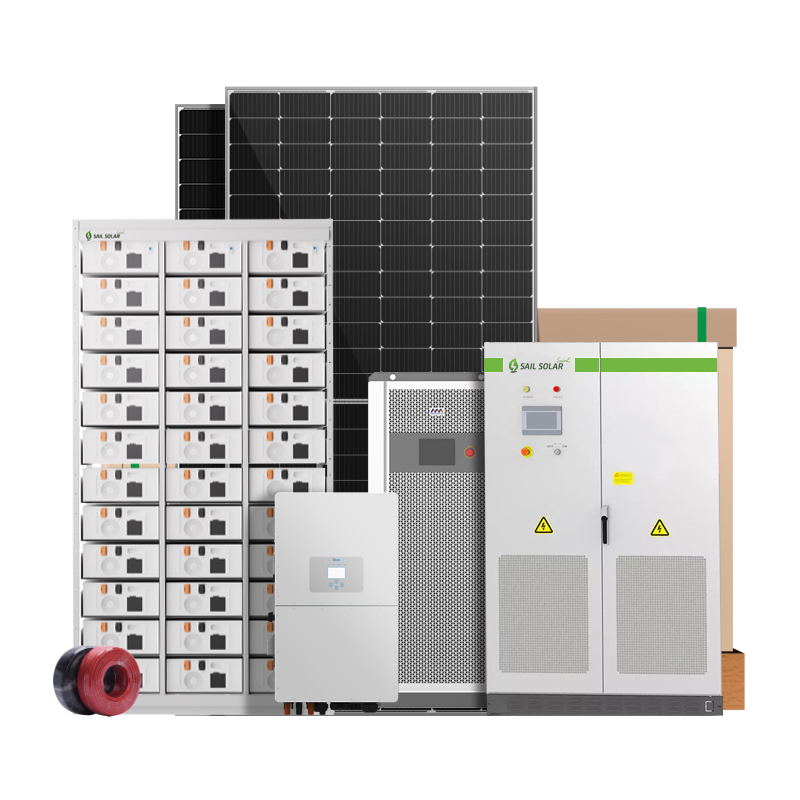 For Shopping Malls 50KW On/Off Grid Solar System Supports Parallel Connection