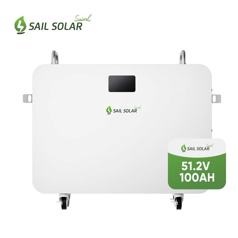 Sail Solar 51.2V100Ah Batteria di litio di stoccaggio utilizzata nel sistema solare con personalizzabile