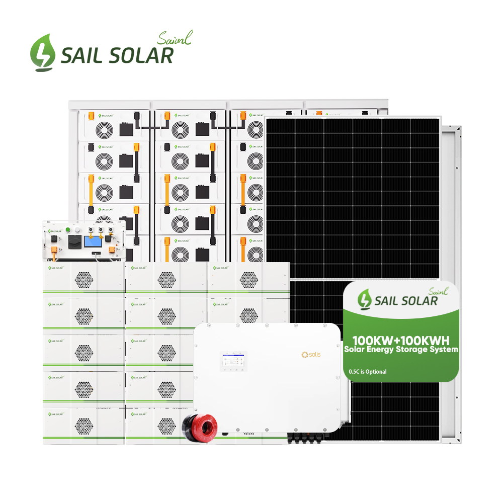 100kw hybrid solar system